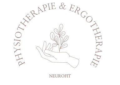 Logo, NeuroFit, Firmenlogo, Hand mit Sprossen